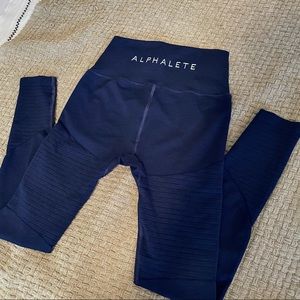 Alphalete Revival R6 Leggings - Navy